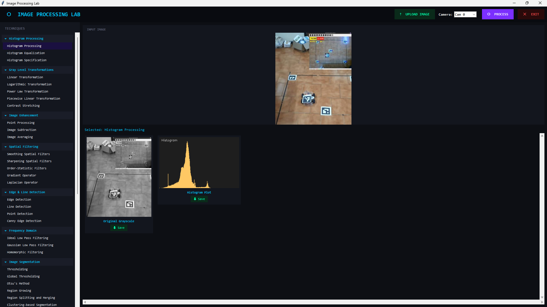 Image processing software